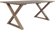 Garden Table 180 x 90 x 76cm Massive Recycled Teak - Garden Table