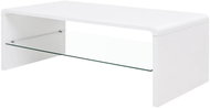 Vysoce lesklý konferenční stolek bílý - Konferenční stolek