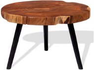 Konferenční stolek ze špalků masivní akácie (55–60)x40 cm - Konferenční stolek