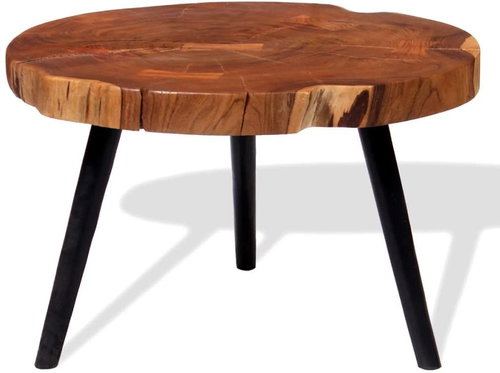 Konferenční stolek ze špalků masivní akácie (55–60)x40 cm - Konferenční stolek - Main image