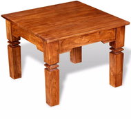 Konferenční stolek masivní dřevo 60x60x45 cm - Konferenční stolek