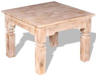 Konferenční stolek, masivní akáciové dřevo 60x60x45 cm - Konferenční stolek