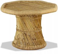Konferenčný stolček, bambus, osemhran, 60 × 60 × 45 cm - Konferenčný stolík