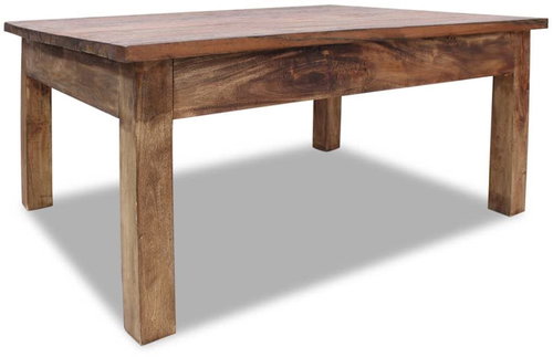 Konferenční stolek, masivní recyklované dřevo, 98x73x45 cm - Konferenční stolek - Main image