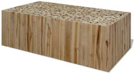 Konferenční stolek, pravý teak, 90x50x35 cm - Konferenční stolek