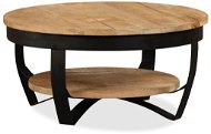 Konferenční stolek hrubé mangovníkové dřevo 65x32 cm - Konferenční stolek
