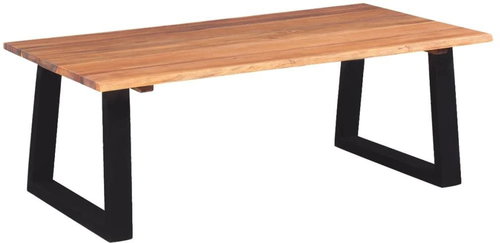 Konferenční stolek, masivní akáciové dřevo, 110x60x40 cm - Konferenční stolek - Main image