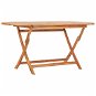 Folding Garden Table 160 x 80 x 75cm Solid Teak Wood - Garden Table