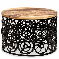 Konferenční stolek Konferenční stolek z masivního mangovníkového dřeva 60x40 cm - Konferenční stolek