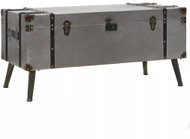 Konferenční stolek z MDF a hliníku 102x51x47,5 cm - Konferenční stolek