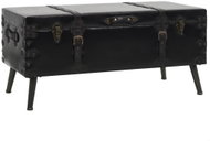 Konferenční stolek z MDF a oceli 102x51x48 cm - Konferenční stolek