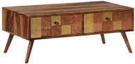 Konferenční stolek 110x50x39 cm masivní sheesham - Konferenční stolek