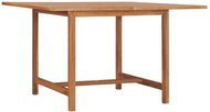 Garden Table 120 x 120 x 75cm Solid Teak Wood - Garden Table