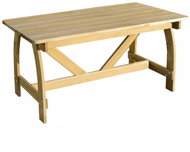 Garden Table 150 x 74 x 75cm Impregnated Pine Wood - Garden Table