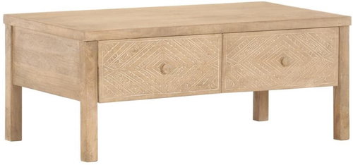 Konferenční stolek 100x50x45 cm masivní mangovníkové dřevo - Konferenční stolek - Main image