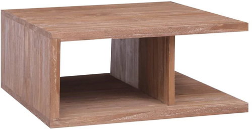 Konferenční stolek 70x70x30 cm masivní teakové dřevo - Konferenční stolek - Main image