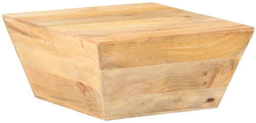 Konferenční stolek ve tvaru V 66x66x30 cm masivní mangovník - Konferenční stolek - Main image