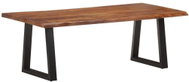 Konferenční stolek s živou hranou 115x60x40 cm akáciové dřevo - Konferenční stolek