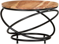 Konferenční stolek 60x60x40 cm masivní akáciové dřevo - Konferenční stolek