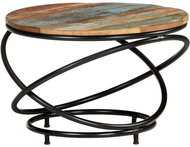 Konferenční stolek 60x60x40 cm masivní recyklované dřevo - Konferenční stolek