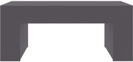 Konferenční stolek šedý 100x60x42 cm dřevotříska - Konferenční stolek