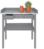 Esschert Design Garden Work Table Grey CF29G - Garden Table