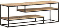 TV table 130x30x45 cm coarse mango wood 321623 - TV Table