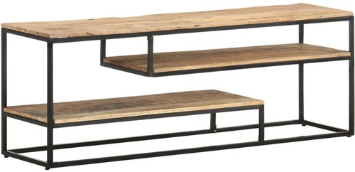 TV table 130x30x45 cm coarse mango wood 321623 - TV Table - Main image