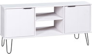 TV table New York Range white solid pine 321145 - TV Table