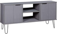 TV table New York Range gray solid pine 321146 - TV Table