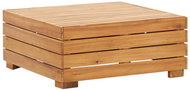 Partial Table 1 piece Solid Acacia Wood - Garden Table
