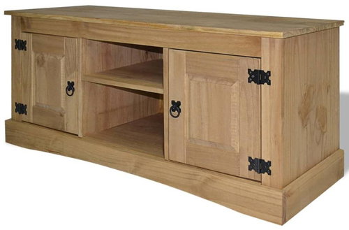 TV table Mexican pine Corona 120x40x52 cm - TV Table - Main image