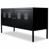 TV table, 118x40x60 cm, black - TV Table