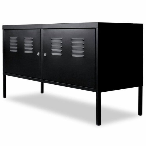 TV table, 118x40x60 cm, black - TV Table - Main image