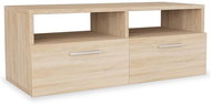 TV table, chipboard, 95x35x36 cm, oak - TV Table