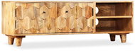 TV Table made of Solid Mango Wood, 118x35x40cm - TV Table
