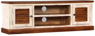 TV table, massive sheesham and mango tree, 120x30x40 cm - TV Table