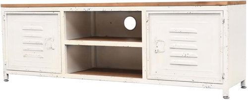 TV table 120x30x40 cm, white - TV Table - Main image