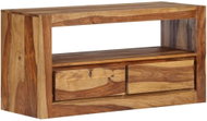 TV table made of solid sheesham wood 80x30x40 cm - TV Table