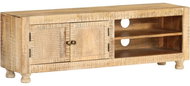 TV table made of rough mango wood 118x30x40 cm - TV Table