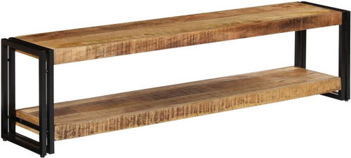 TV table 150x30x40 cm solid mango wood - TV Table - Main image