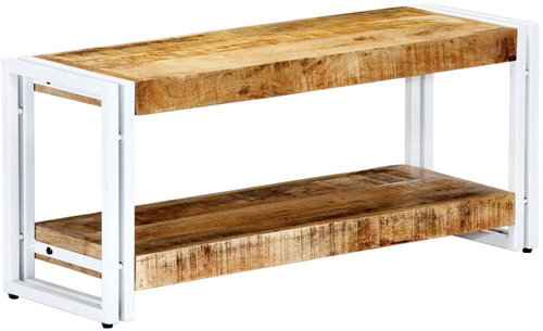 TV table 90x30x40 cm solid mango wood - TV Table - Main image
