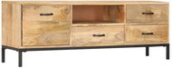 TV table 130x30x45 cm solid mango wood - TV Table