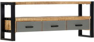 TV table 130x30x50 cm solid mango wood - TV Table