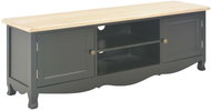 TV table black 120x30x40 cm wood - TV Table