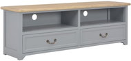 TV table gray 120x30x40 cm wood - TV Table