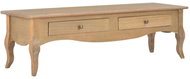 TV table with 2 drawers 120x35x35 cm solid pine - TV Table
