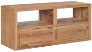 TV table 90x30x40 cm solid teak wood - TV Table
