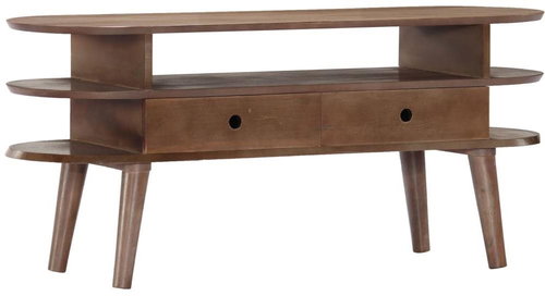 TV table 110x35x50 cm solid acacia wood - TV Table - Main image