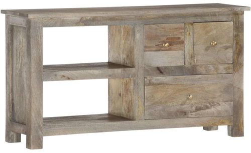 TV table 110x30x55 cm solid mango wood - TV Table - Main image